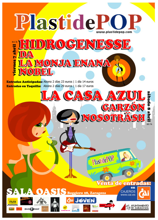 Imagen destacada de noticia: Festival PlastidePop 2006 Zaragoza